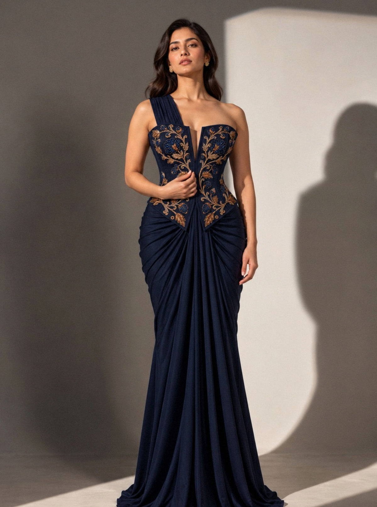 Aurelle: Cocktail Corset Gown